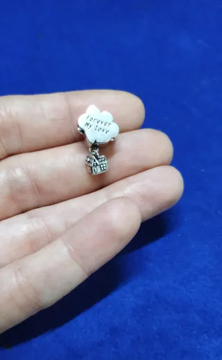 Charm abalorio Casa Globos Pulsera Pandora Plata