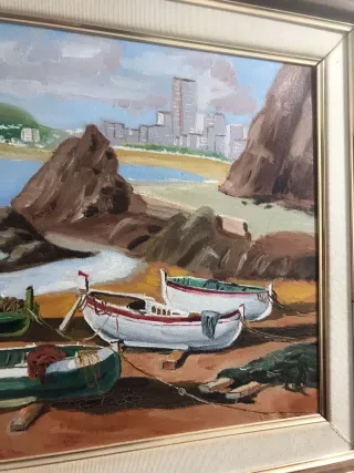 Cuadro Flores Micol - Paisaje Marino