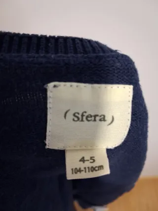 Cardigan niña azul Sfera