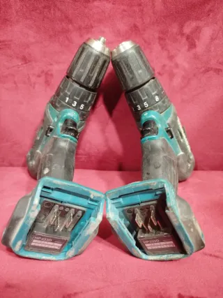 2 Taladros Makita HP333D para piezas o arreglar