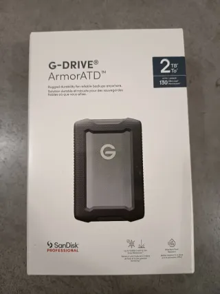 Disco Duro G-DRIVE ArmorATD 2TB nuevo