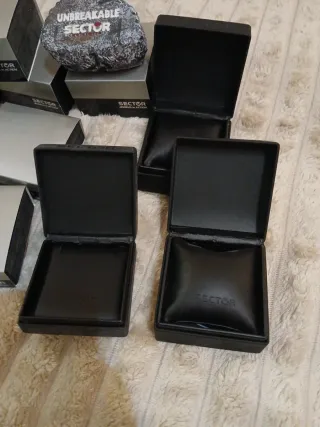 Lotto 10 scatole gioielli Sector