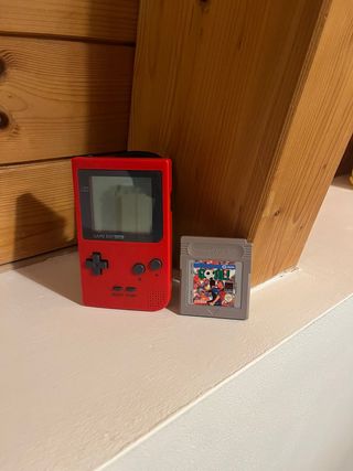 Nintendo Game Boy Pocket Rosso + Gioco GOAL!