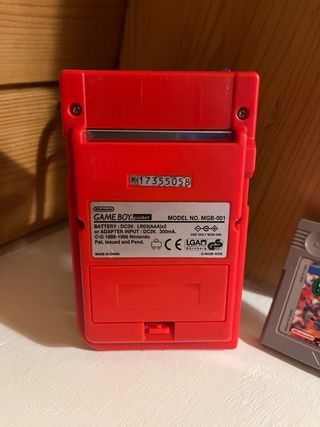 Nintendo Game Boy Pocket Rosso + Gioco GOAL!