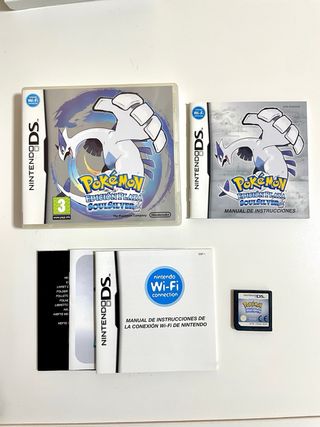 Pokemon Plata Soulsilver + Pokéwalker DS nintendo