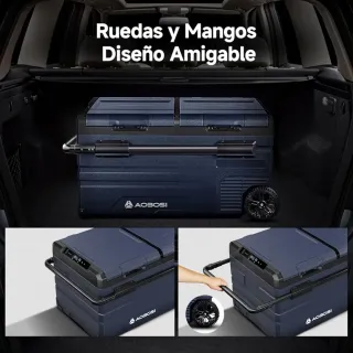 Nevera portátil compresor 75L 12V