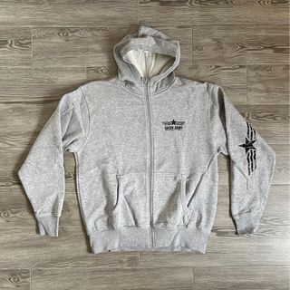 Sudadera hombre estrella gris