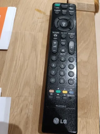 Televisión LG Negra