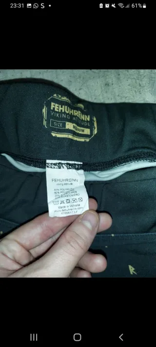 Ropa gimnasio Fehunreinn