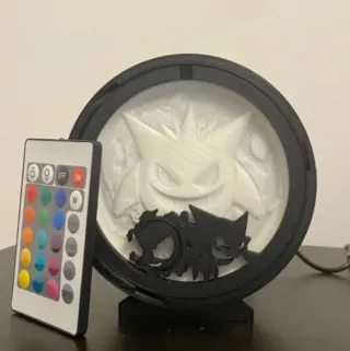 Lámpara Gengar LED RGB