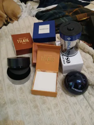 Lotto 10 scatole gioielli