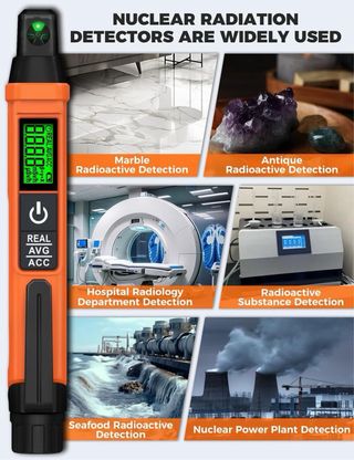 Contador Geiger (detector de radiación nuclear)