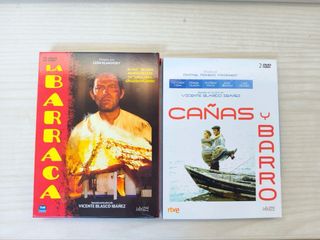 Lote 2 Películas DVD: La Barraca y Cañas y Barro