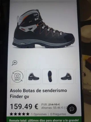Botas senderismo Asolo Gore-Tex