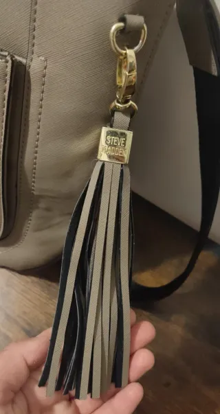 Borsa a tracolla Steve Madden tortora