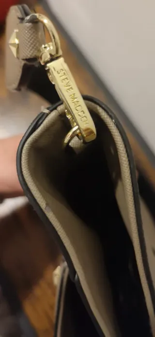 Borsa a tracolla Steve Madden tortora