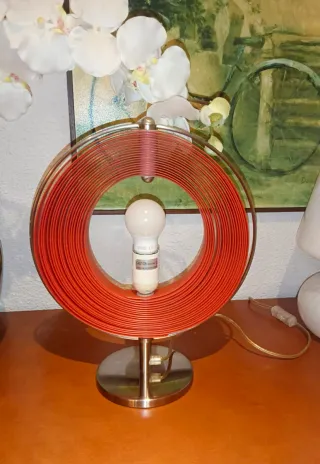 Lámpara Vintage Moon Roja