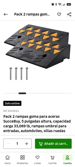 Pack 2 Rampas Nuevas