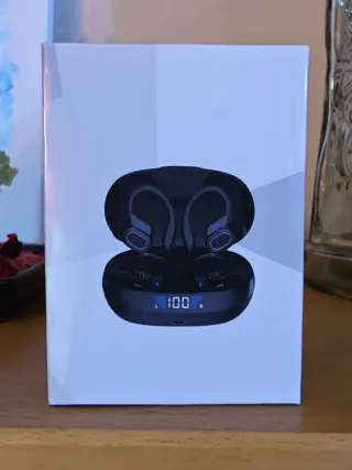 Auriculares Deportivos  con pantalla Led Carga