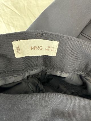 Traje azul marino de niño talla 10 + camisa y corb