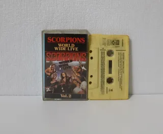 Lote 4 Cassettes Scorpions