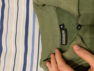 Sudadera Napapijri Verde con Bandera