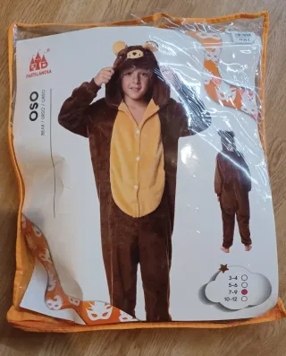 Disfraz Infantil Oso Talla 7-9 años