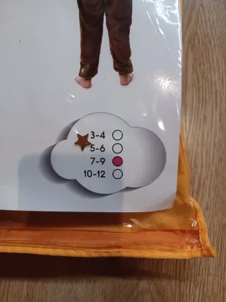 Disfraz Infantil Oso Talla 7-9 años