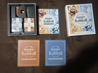 Dominó de los Elementos + Expansión Arena y Viento