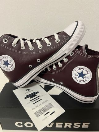 Converse Chuck Taylor Piel Marrón