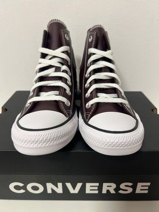 Converse Chuck Taylor Piel Marrón