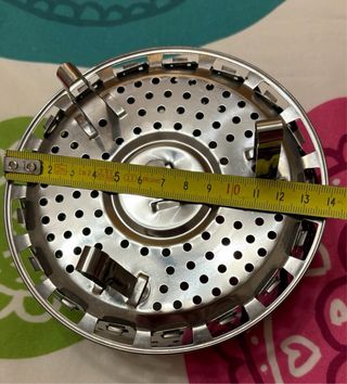 Cocedor al vapor metálico