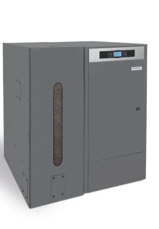 Caldera pellets Domusa HM25 gris.