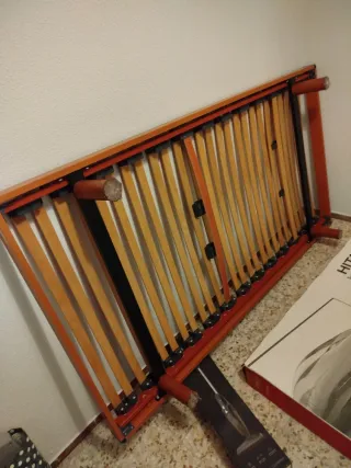 Somier cama  pikolin fijo de laminas  Ergos 105*19