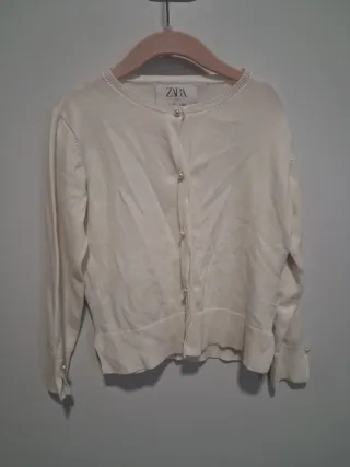 Chaqueta Zara perlas