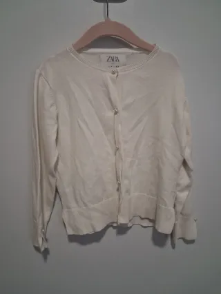 Chaqueta Zara perlas