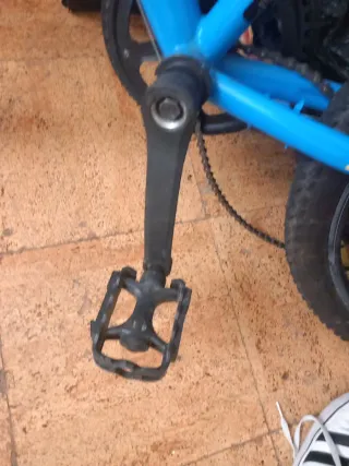 Bicicleta azul 24 velocidades;marca wader