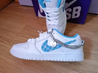 Nike SB Dunk Low Blue Plaid