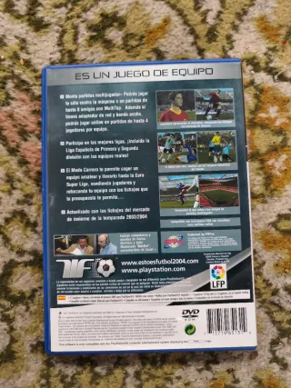 Juego PlayStation 2 Esto es Futbol 2004 PS2