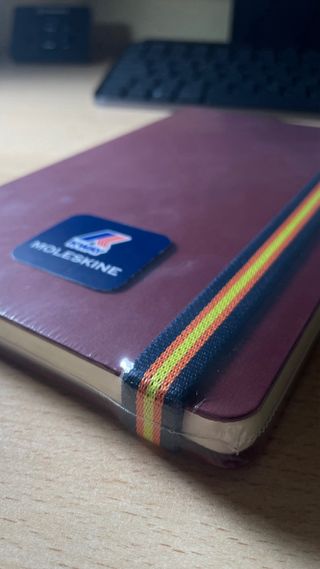 Notebook rosso Moleskine for K-way