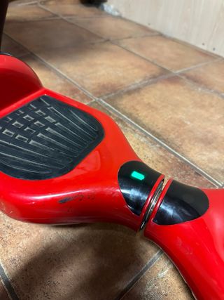 Hoverboard Rojo y Verde con Accesorios