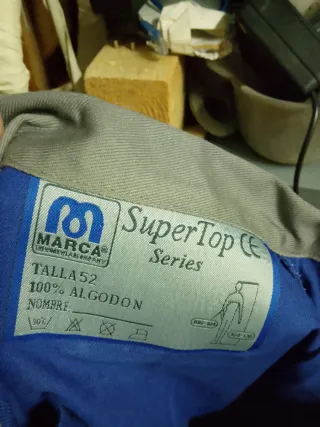 Mono de trabajo azul nuevo talla 52