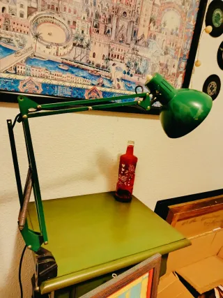 Flexo Fase Vintage Años 60 Verde