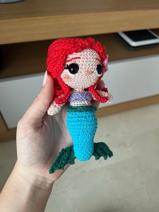 Amigurumi Sirenita Ariel Disney