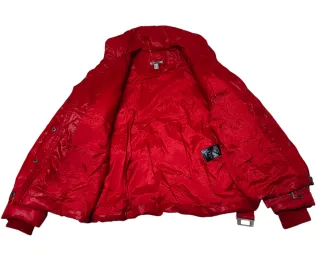 BANDOLERA piumino giacca cappotto cintura donna S