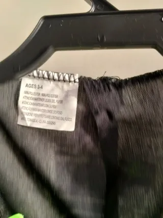 Disfraz Bruja Halloween Niña