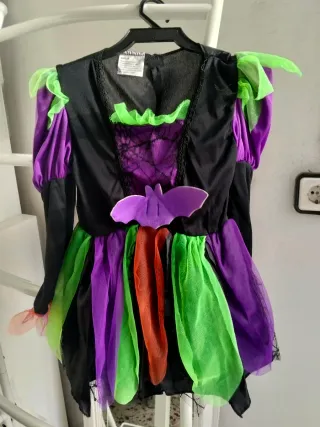 Disfraz Bruja Halloween Niña