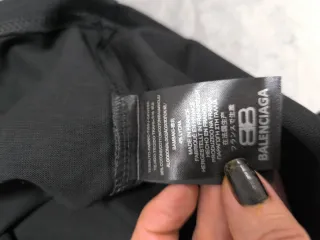 Camiseta Balenciaga Negra Talla S