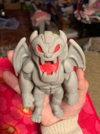 3 Figuras de Silicona Monstruos 15cm