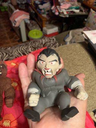 3 Figuras de Silicona Monstruos 15cm